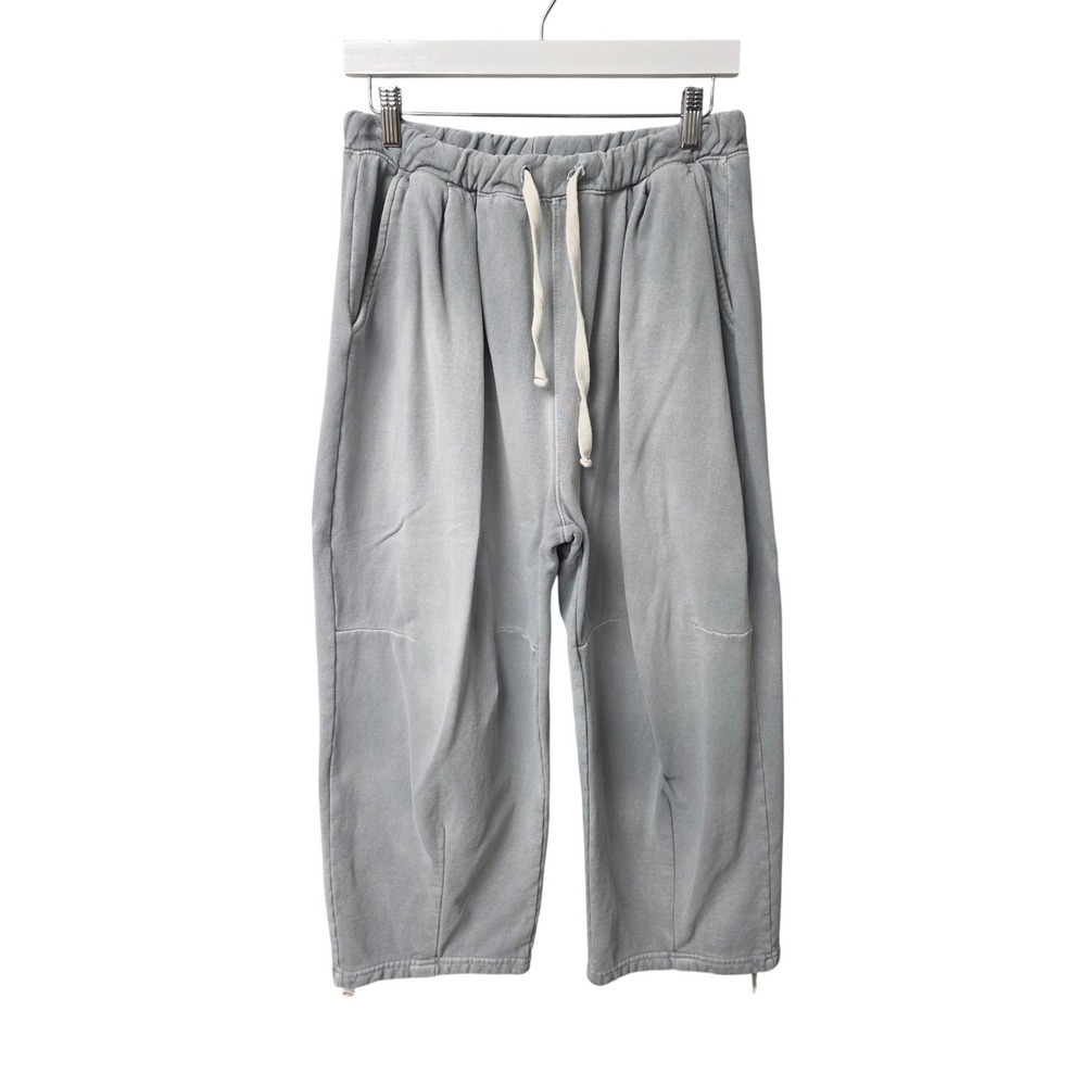 Moojimooji Barrel Sweatpants Mens M Grey Relaxed Fit Cotton Casual Loungewear